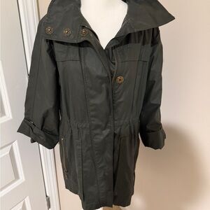 Women's Dark Green Utility Jacket